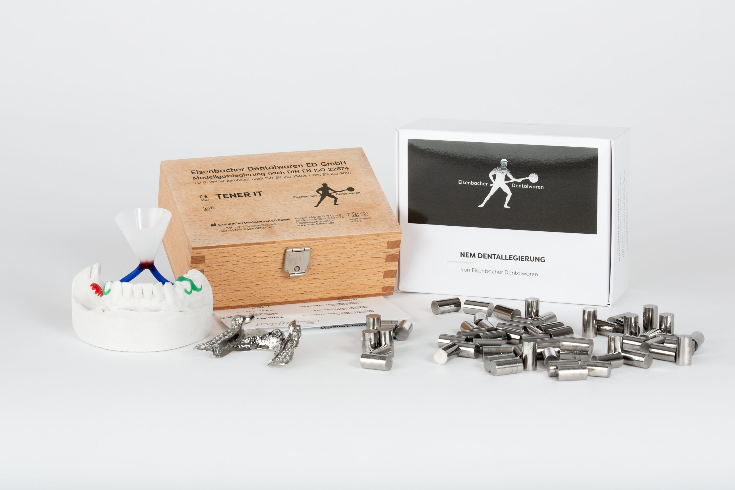 TENER®IT – NEM-Kobaltbasis-Dentallegierung – Eisenbacher Dentalwaren ED, Legierungen und Lote