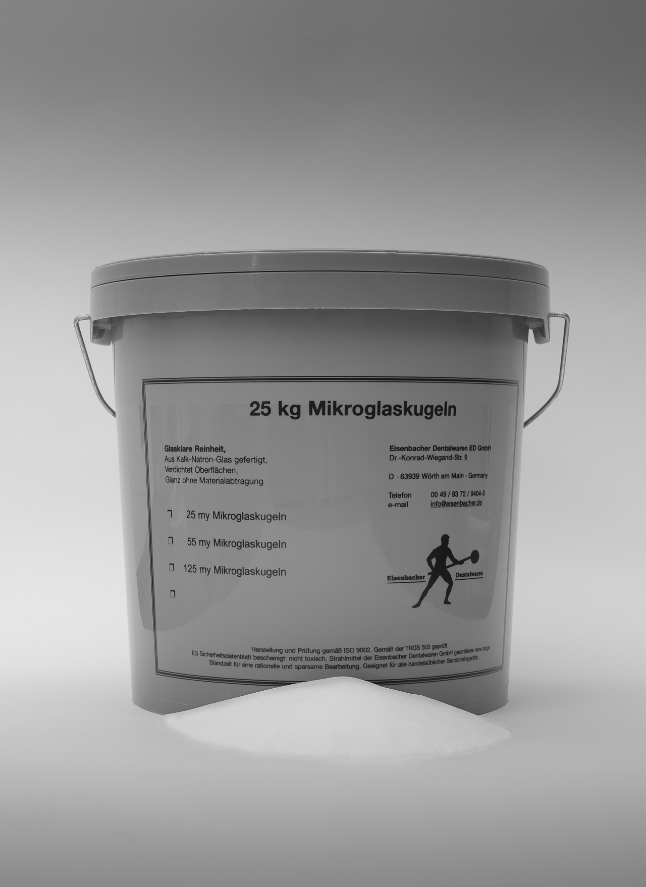 MIKRO-GLASPERLEN – Eisenbacher Dentalwaren ED, Strahlmittel