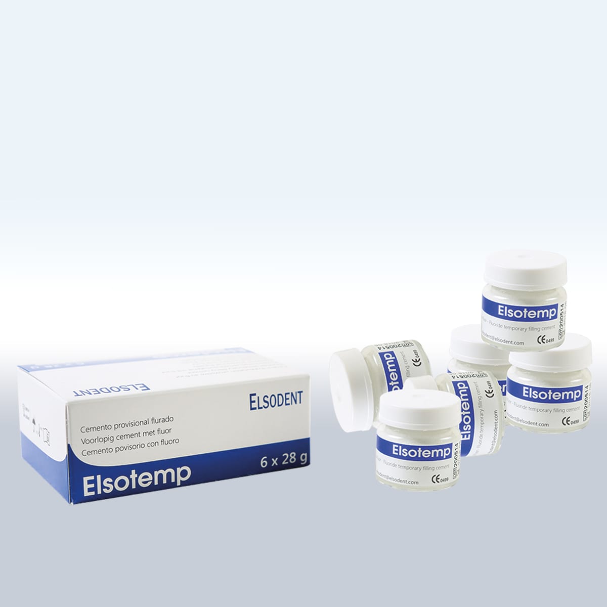 ELSOTEMP Temporary Filling Cement Grey – ELSODENT SAS, Temporary Filling Materials