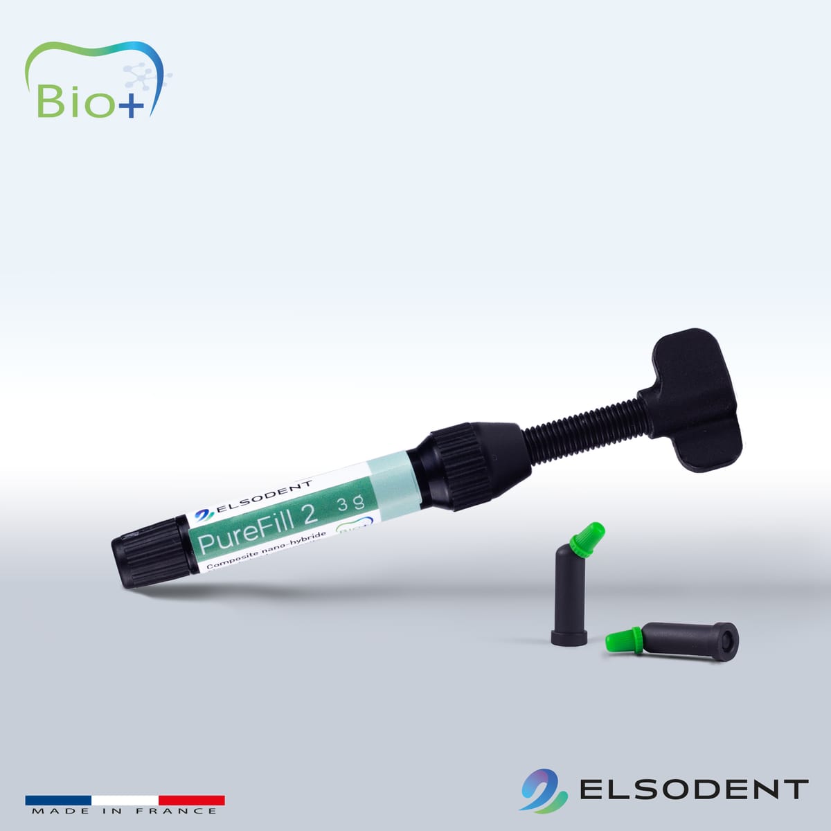 PUREFILL2 BIO+ Spritze 3 g – ELSODENT SAS, Dentalkomposite