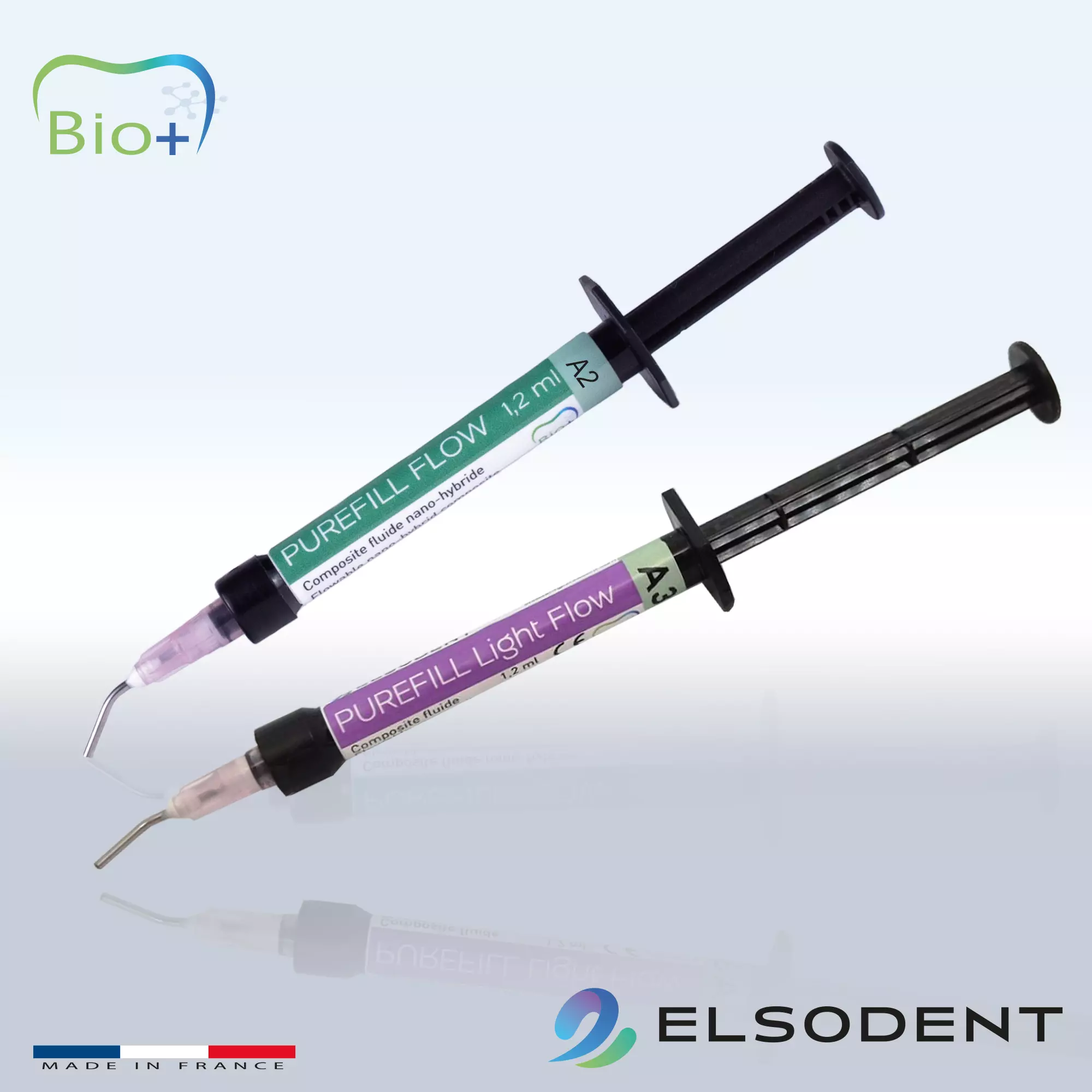 PUREFILL Flow & Light Flow BIO+ - Elsodent – ELSODENT SAS, Dental Composites