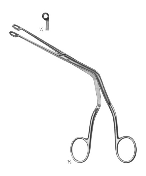 Magill catheter introducing Forceps