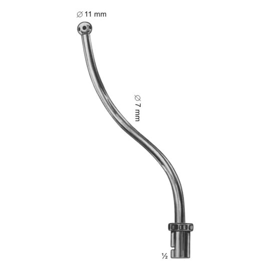 Tonsillectomy Oral and Laryngeal Operations Instrument 180mm