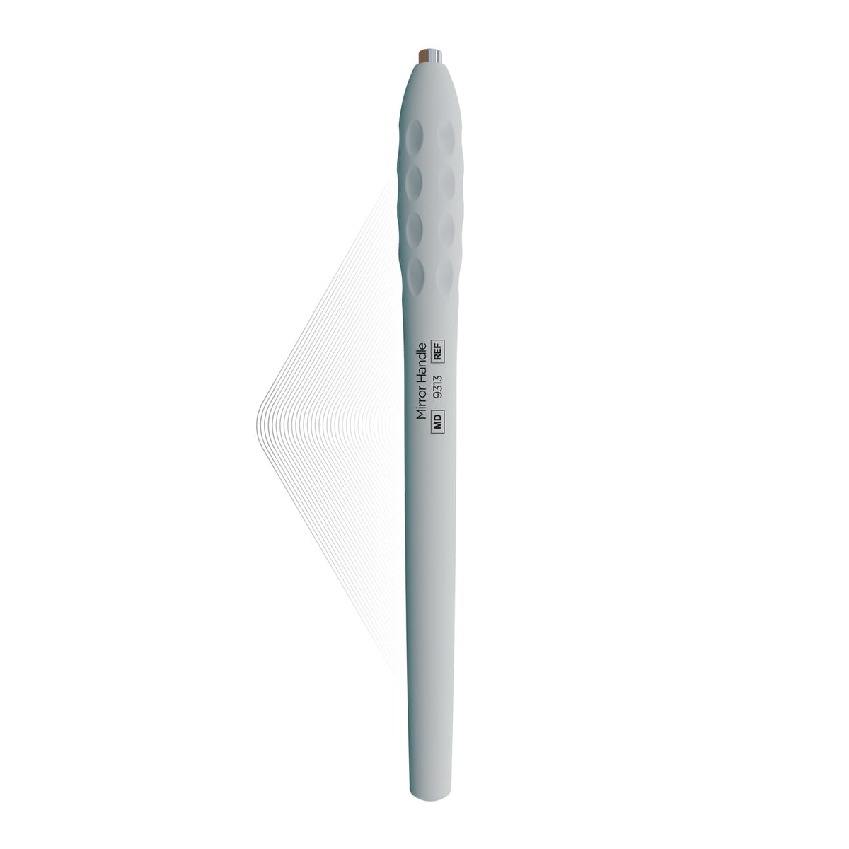 ErgoLite Mirror handle, Misty Cyan | ErgoLite X 10503 – ErgoDenta ApS, Mouth Mirrors and Accessories