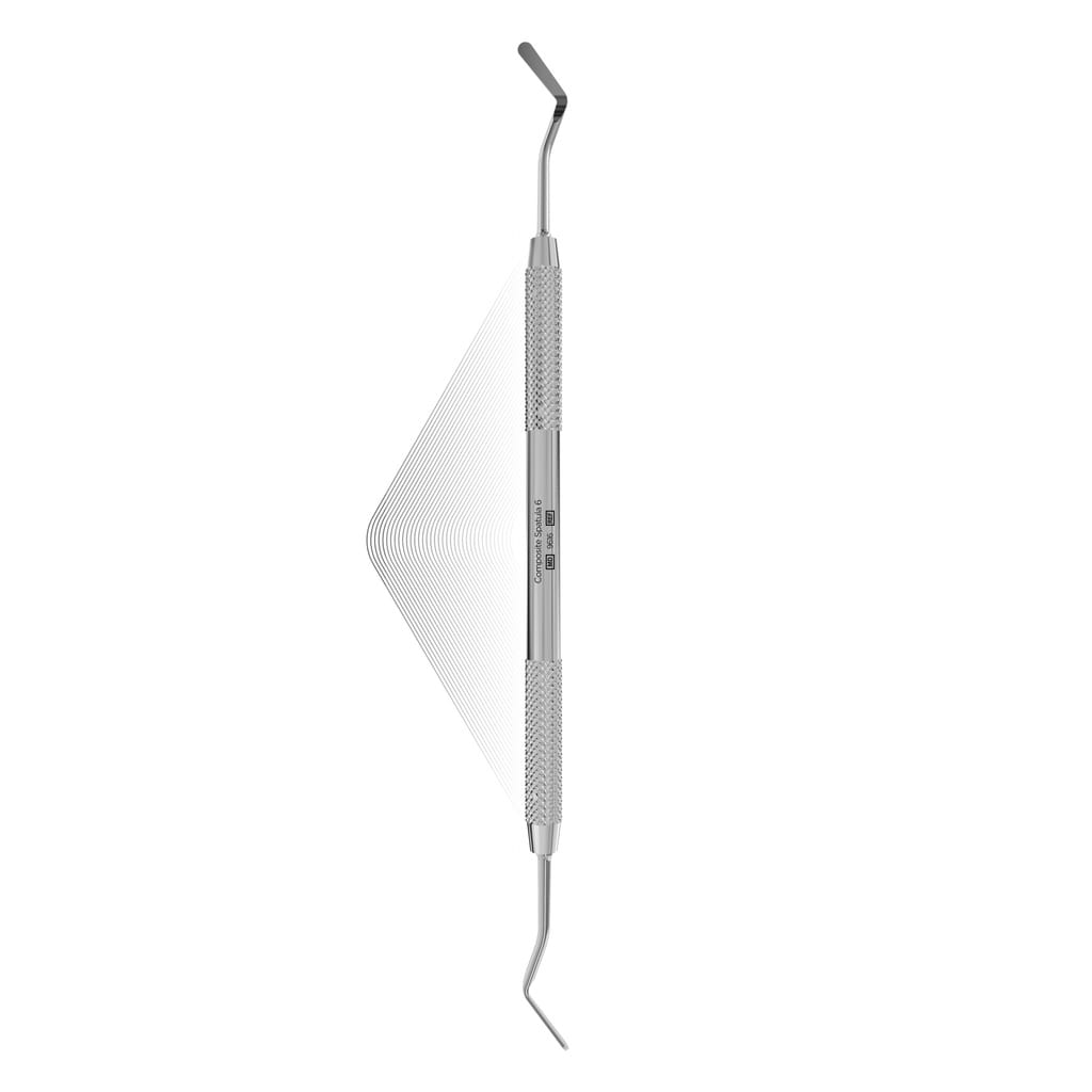Composite Spatula 6 | ErgoLite 10561 – ErgoDenta ApS, Composite Instruments