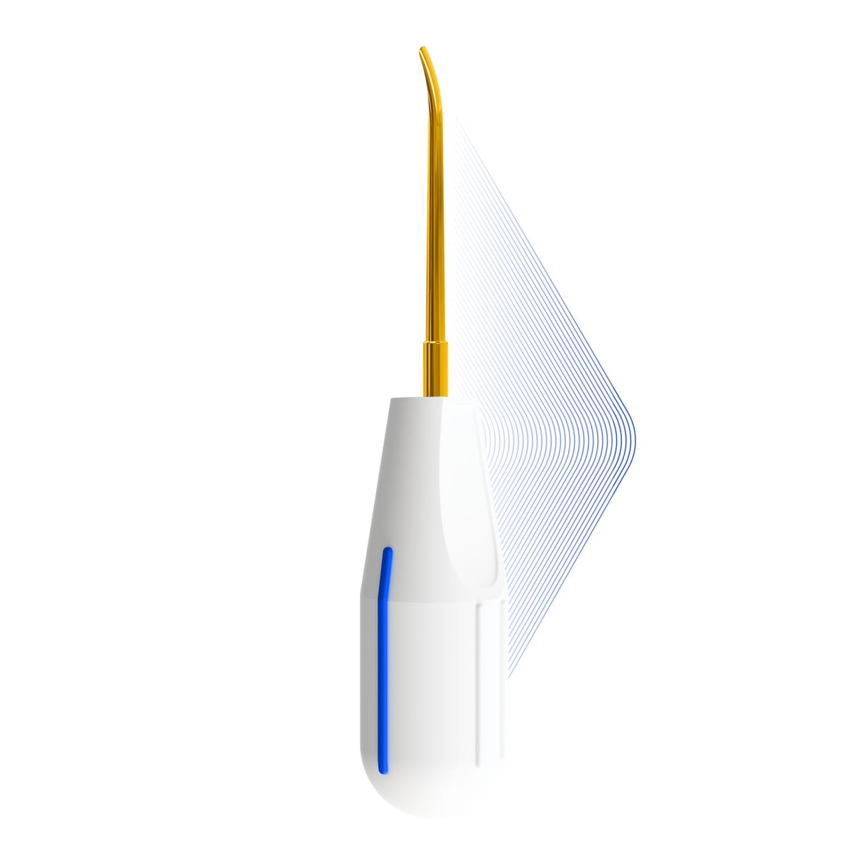 Elevator Gold, Inner Curved, 3mm, Navy Blue | ErgoLite 9202G – ErgoDenta ApS, Root Elevators