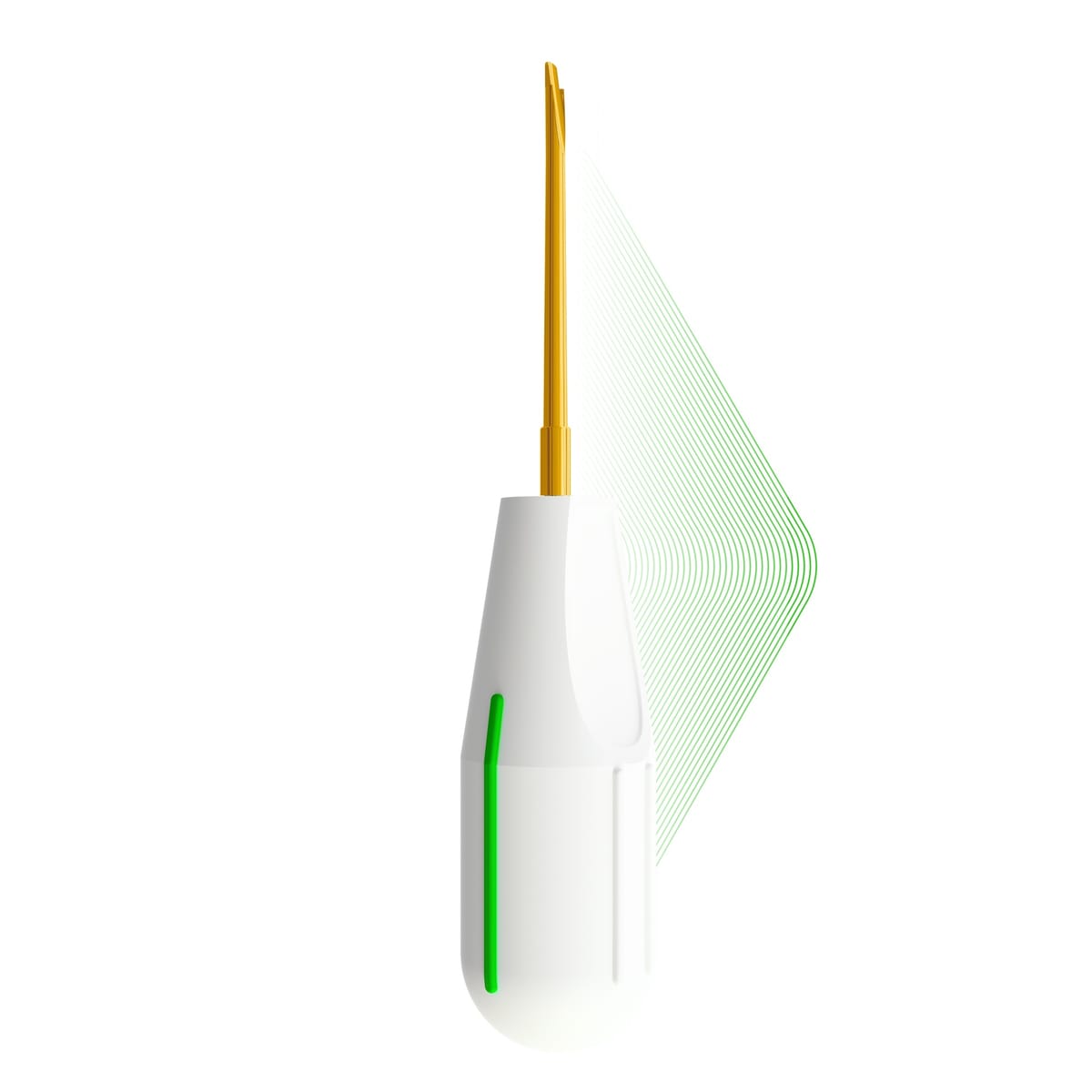 Elevator Gold, Dual Edge, 3mm-1.5mm, Green | ErgoLite 9208G – ErgoDenta ApS, Root Elevators