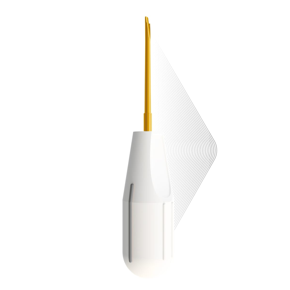 Elevator Gold, Dual Edge, 5mm-3mm, Dark Grey | ErgoLite 9209G – ErgoDenta ApS, Root Elevators
