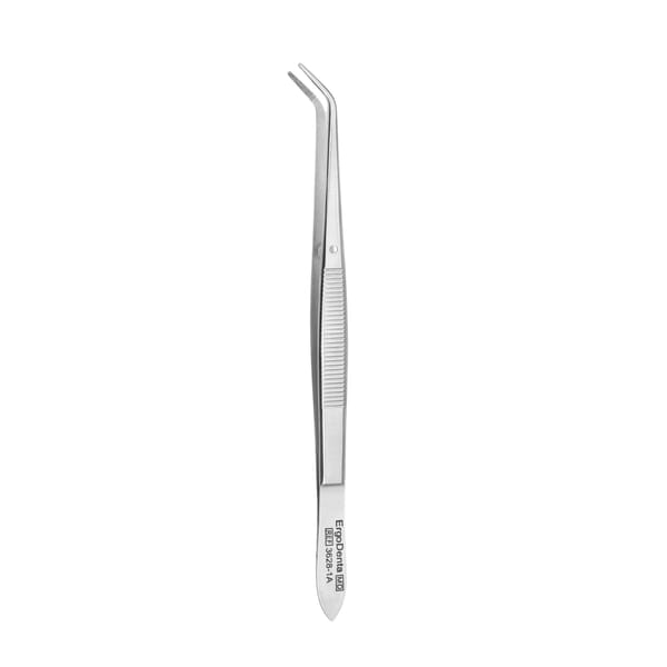 College Tweezer, Short Serrated 13mm | ErgoDenta 3628-1A