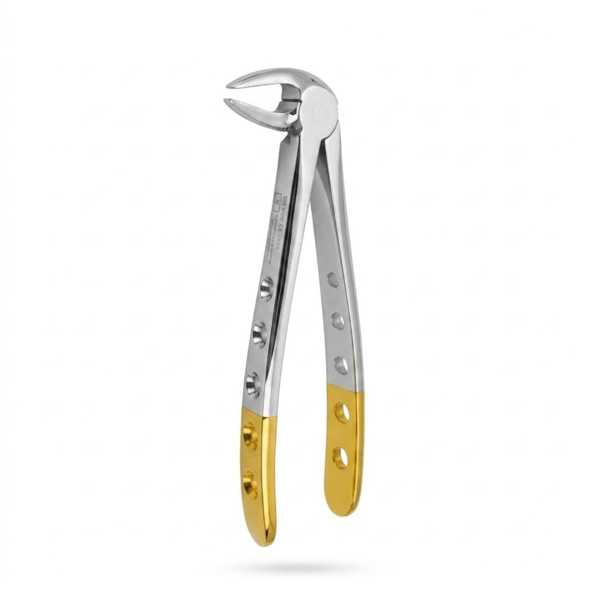 Lower Incisors, Premolars and Roots | Diamond Extraction Forcep | ErgoDenta 5025-33A – ErgoDenta ApS, Diamond-Coated Extraction Forceps
