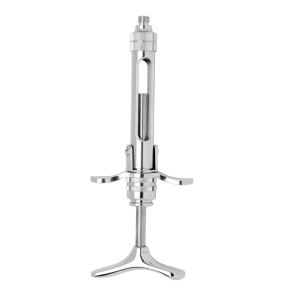 Cylinder Cartridge Syringe, 2.2 ml, Chrome-plated, with Metric Thread, without aspiration | ErgoDenta 3902