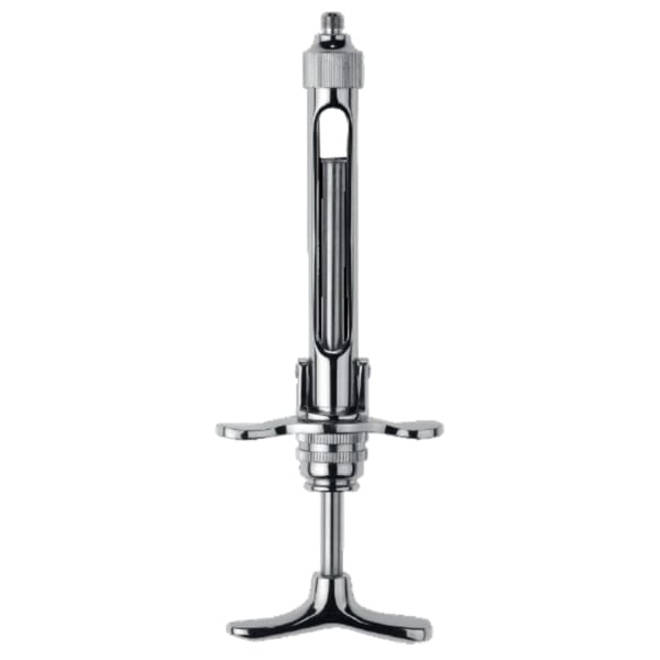 Self Aspirtning Syringe, Brass, 1.8 ml, with Metric Thread | ErgoDenta 3931