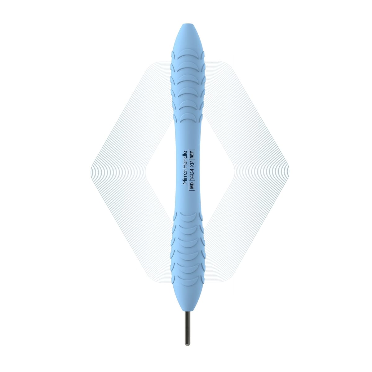 Plus, Mirror handle, Sky Cyan | ErgoX® Plus 1404 XP – ErgoDenta ApS, Mundspiegel und Zubehör