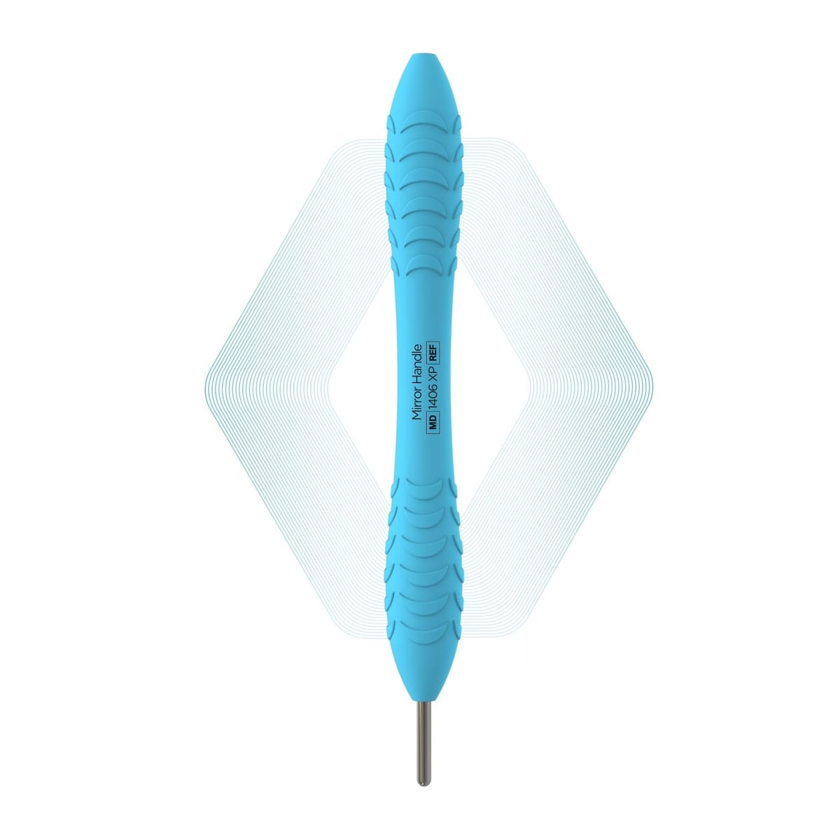 Plus, Mirror handle, Aqua Light | ErgoX® Plus 1406 XP – ErgoDenta ApS, Mundspiegel und Zubehör
