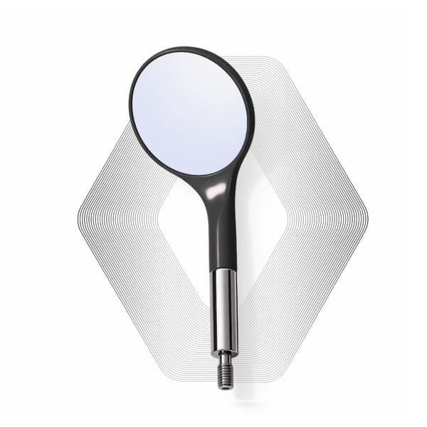 Miroir HD 24mm, Noir