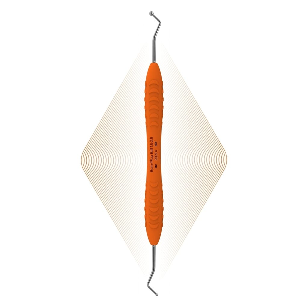Burnisher & Plugger, Ball ended, 1.5-2.5mm | ErgoDenta 11178 – ErgoDenta ApS, Pluggers