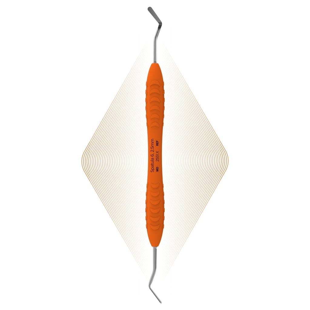 Composite Spatula 6, 2.5-2.5mm | ErgoDenta 11203 – ErgoDenta ApS, Composite Instruments
