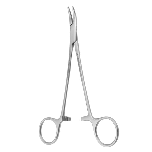 Mayo-Hegar Needle Holder, Curved | ErgoDenta 3212-1C