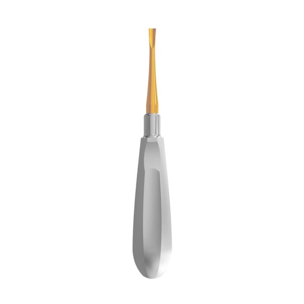 Luxating Elevator Gold, Straight, 5mm — Classic Handle | ErgoDenta 6002-4G
