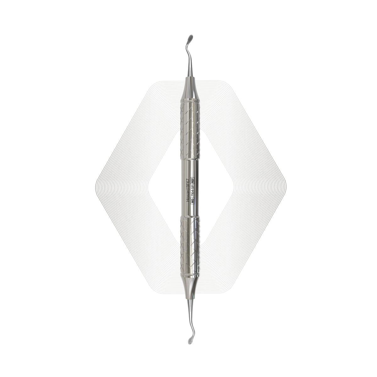 Howard Bone File 67, Straight cut | ErgoDenta 7164 SP – ErgoDenta ApS, Other Surgical Instruments