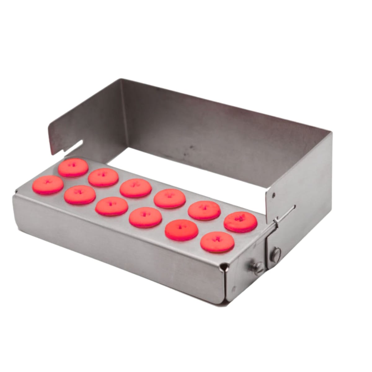 Bur Holder for 12, Red | ErgoDenta 7383R – ErgoDenta ApS, Zubehör für Wurzelbehandlung
