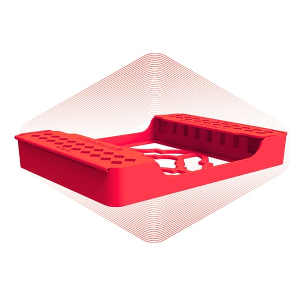 ErgoTray 8, Red 5508R