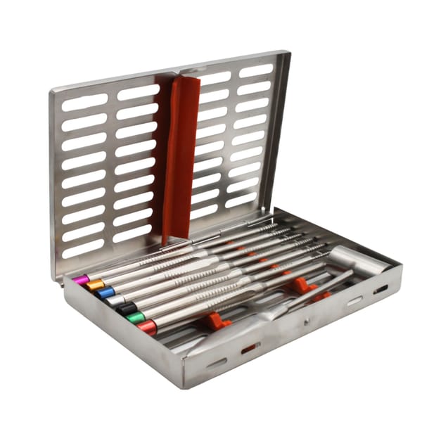 Condensor Straight, set of 7 with hammer and casette 7280