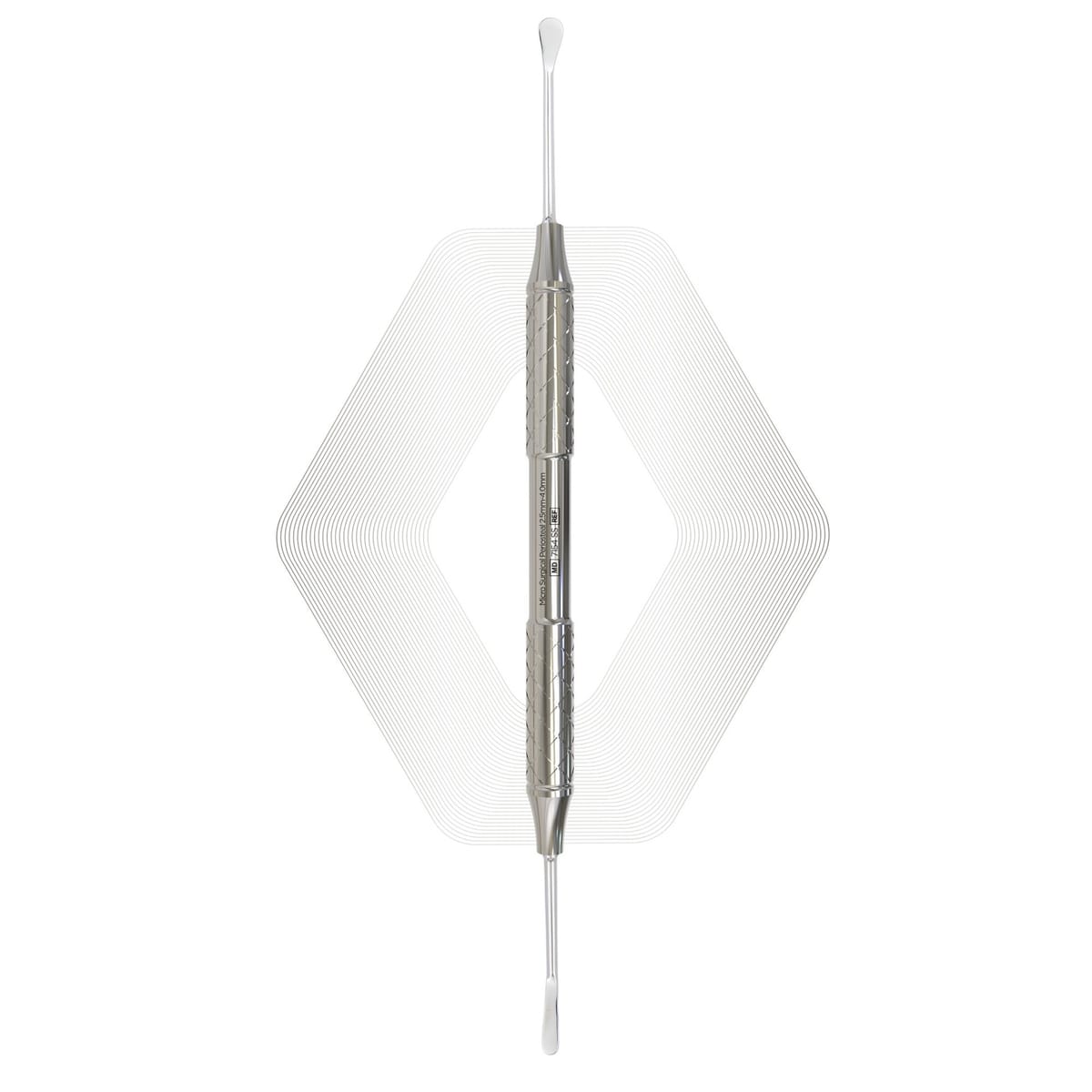 Micro Surgical Periosteal elevator 7154 SS – ErgoDenta ApS, Raspatorien - Elevatorien