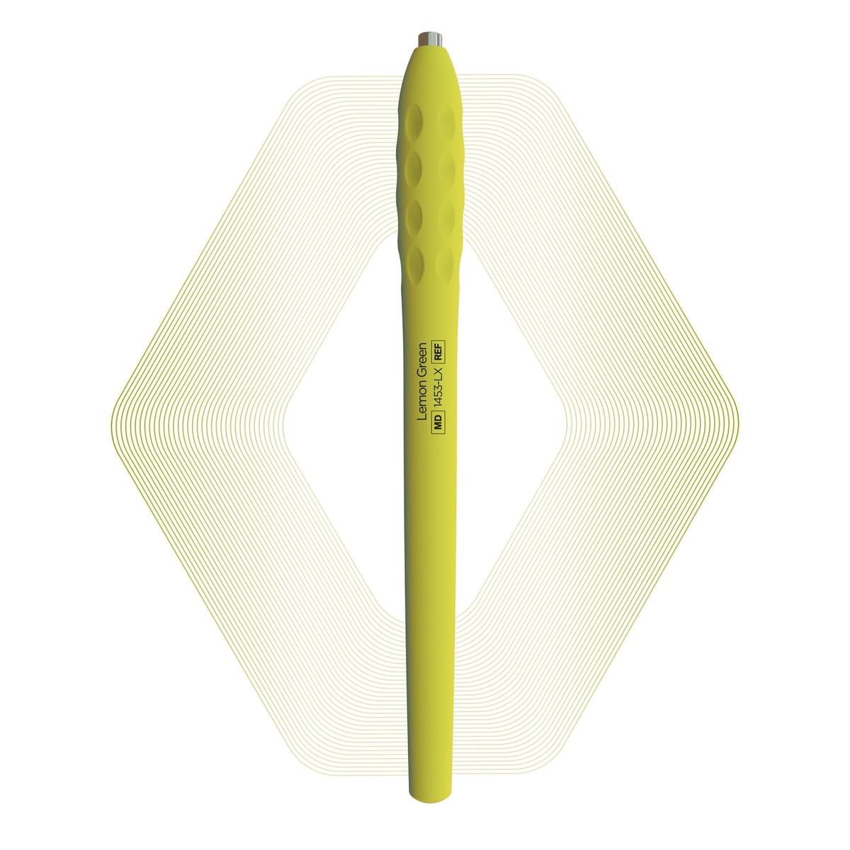 ErgoLX Plus - ErgoTip Handle, Single-end, Lemon Green | ErgoTip 1453-LX – ErgoDenta ApS, Handstücke