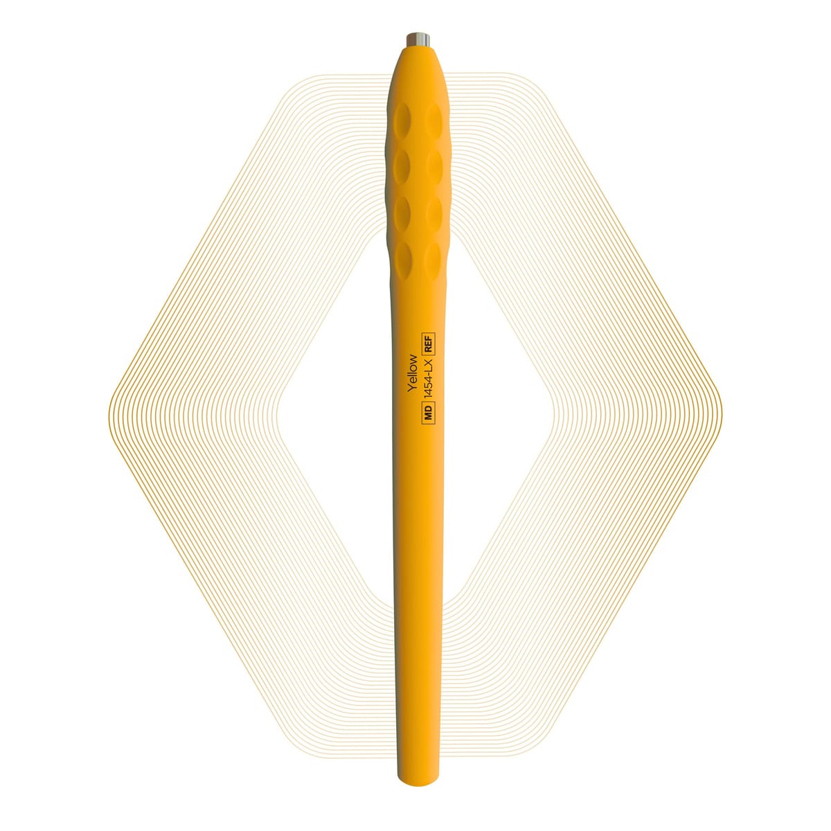 ErgoLX Plus - ErgoTip Handle, Single-end, Honey Brown | ErgoTip 1454-LX – ErgoDenta ApS, Handpieces