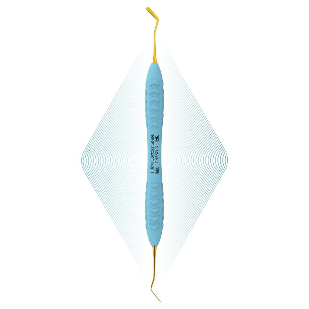 Filling Contour Spatula | ErgoSlip 22091 – ErgoDenta ApS, Composite Instruments