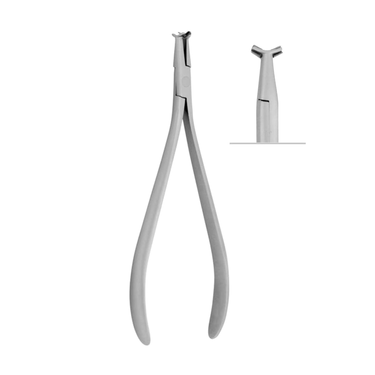 Hammerhead Pliers for bending nickel-titanium arches/wires in the molar region, ◯ Ø .018” 4718 – ErgoDenta ApS, Zangen