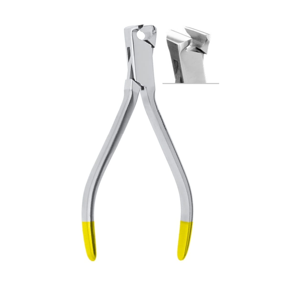 Head Cutter for hard wire, ◯ Max. Ø 1,0mm /.040”. 14.5cm,TC 4627 – ErgoDenta ApS, Pliers