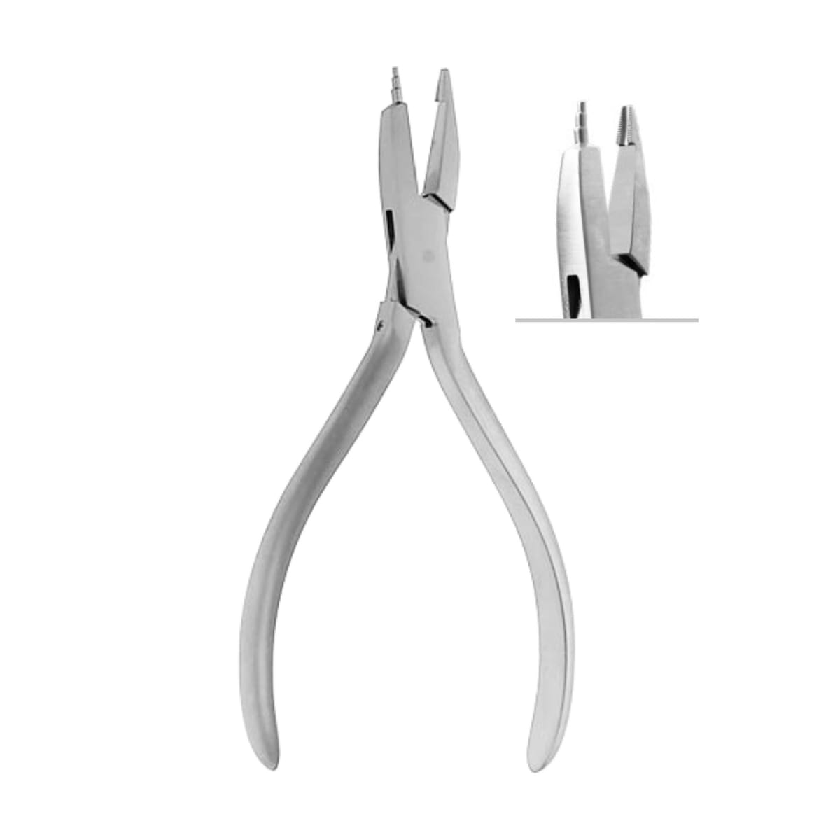 TWEED Loop and Arch Forming Pliers, ◯ Ø 0,7mm / .028” 4658 – ErgoDenta ApS, Pliers