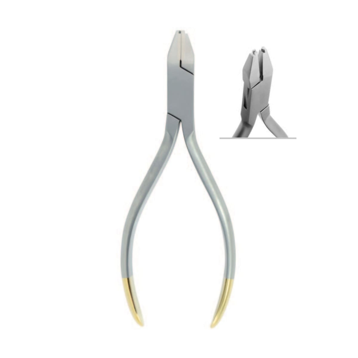 Crimpable Arch Wire Hook Pliers for surgical ball hooks straight, 14cm,TC 4717 – ErgoDenta ApS, Zangen
