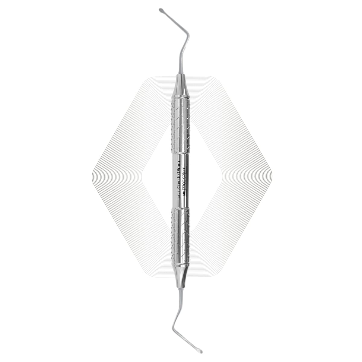 MicroSerrated Lucas Curette | ErgoDenta 7700 SP – ErgoDenta ApS, Sonstige chirurgische Instrumente