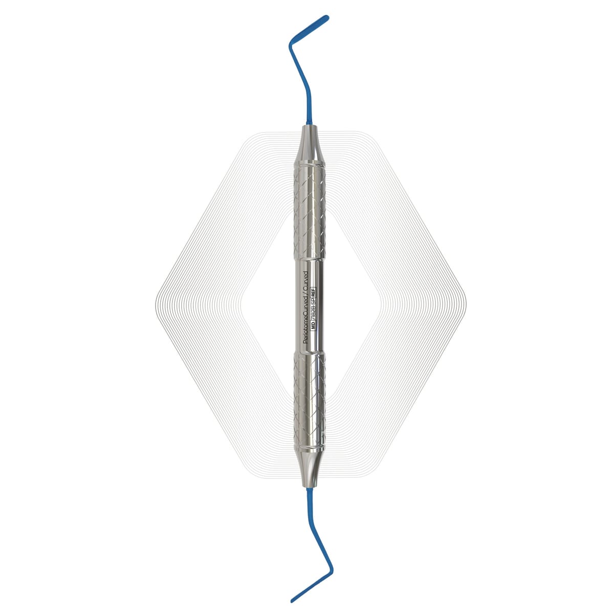 Periotome 2, Curved / Curved 7182B-SP – ErgoDenta ApS, Root Elevators