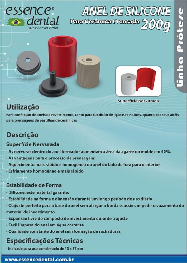 Anneau en silicone 200g