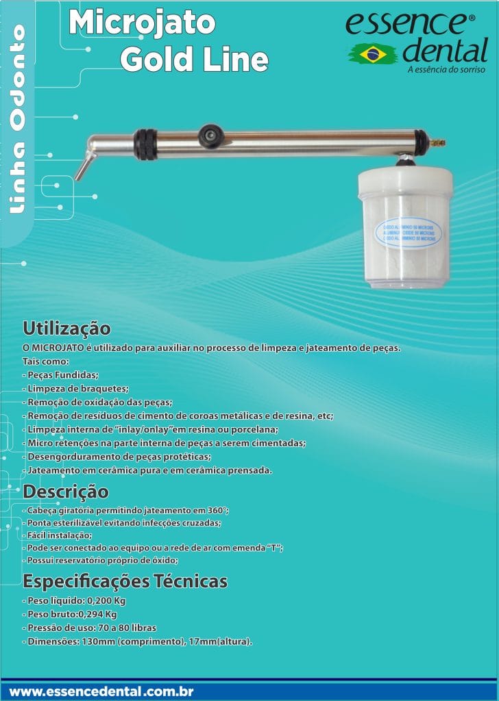 MICROJATO GOLD LINE – ESSENCE DENTAL IMP.EXP.LTDA, Equipment
