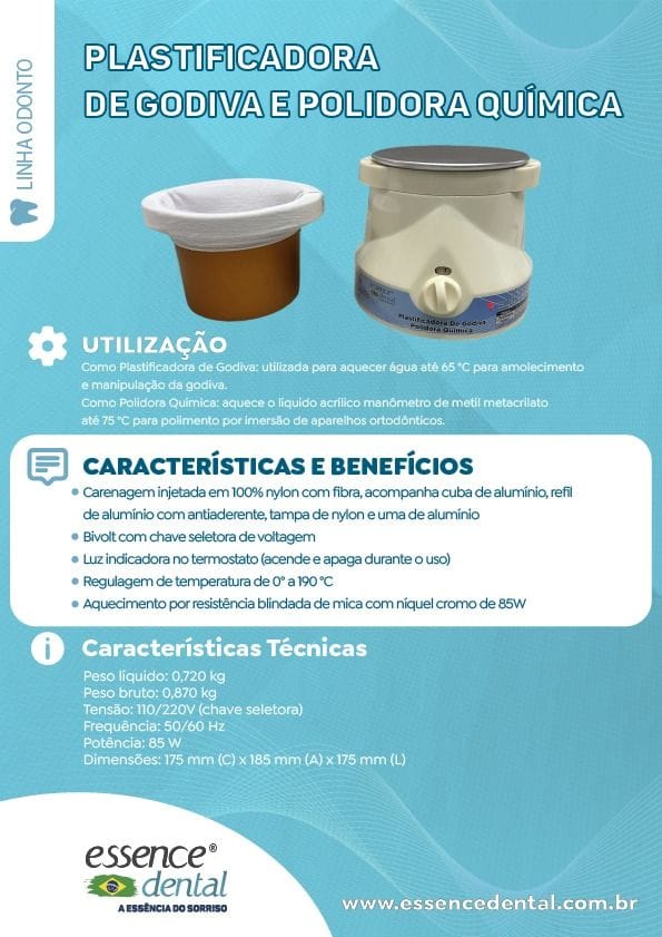 Plastificadora Godiva e Polidora Química