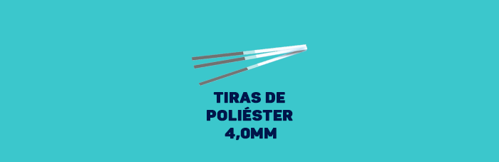 TIRAS DE POLIÉSTER 4MM – ESSENCE DENTAL IMP.EXP.LTDA, Polierstreifen - Schleifstreifen