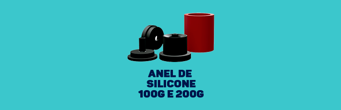 Anel de Silicone 100 g und 200 g – ESSENCE DENTAL IMP.EXP.LTDA, Sonstige Zahntechnikmaterialien