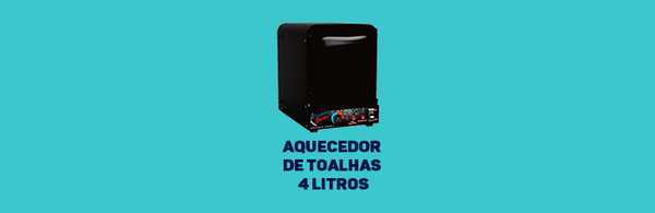 AQUECEDOR DE TOALHAS 4 LITROS