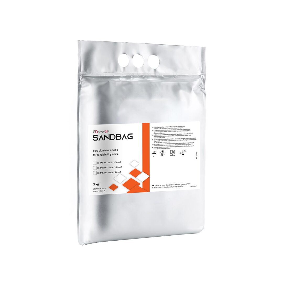 Sandbag 250µm 3 kg – Everall7 Sp. z o.o., Abrasive Blasting Media