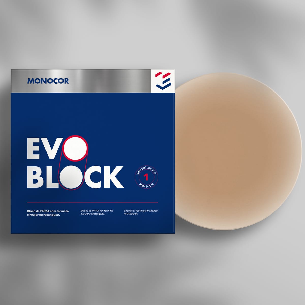 Evoblock Ausbrennbar EBW – EVODEN PRODUTOS ODONTOLOGICOS LTDA, Blöcke