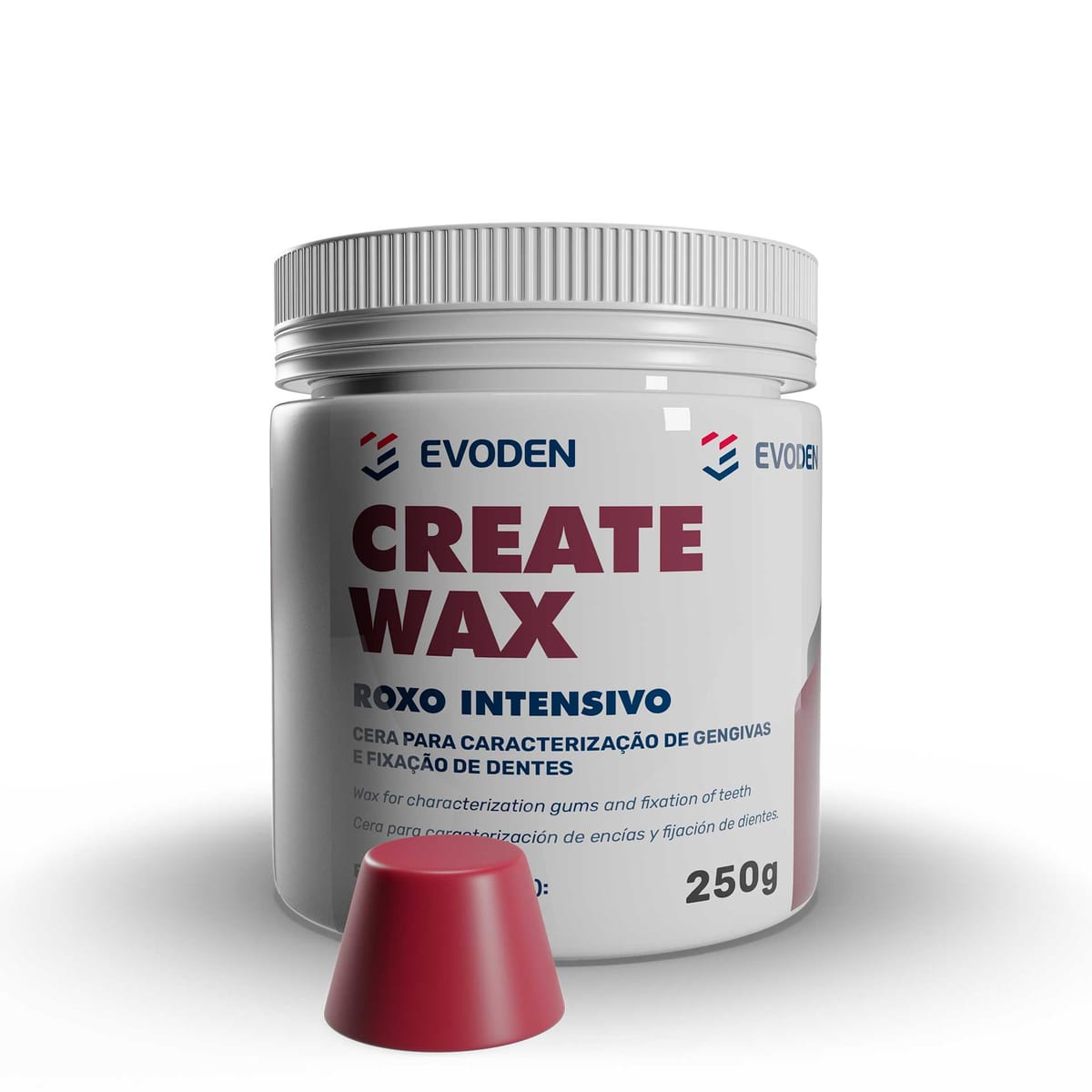 Create Wax – Intensive Purple Dentin – EVODEN PRODUTOS ODONTOLOGICOS LTDA, Waxes