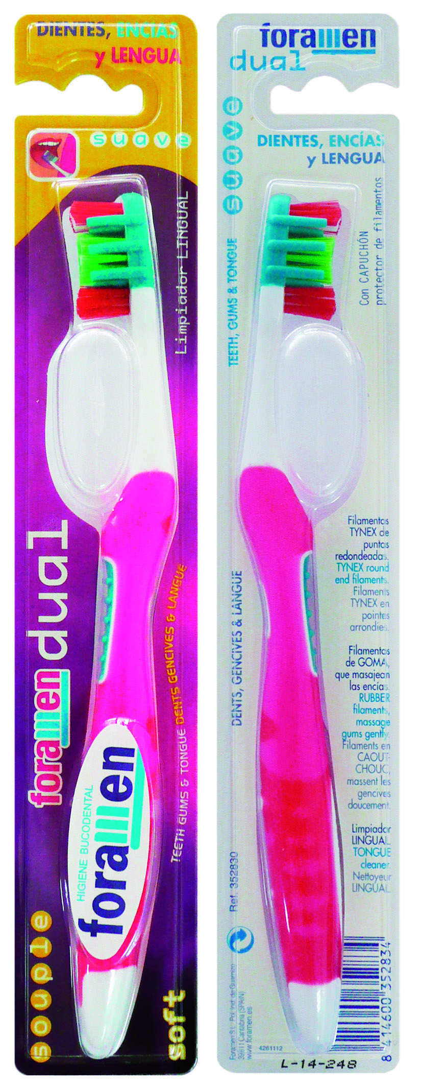 FORAMEN DUAL - Suave – FORAMEN SL, Toothbrushes
