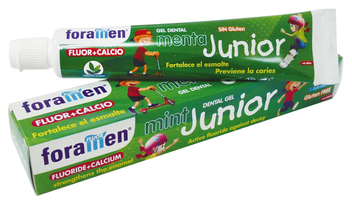 Gel Dental JUNIOR MENTA – FORAMEN SL, Zahnpasten