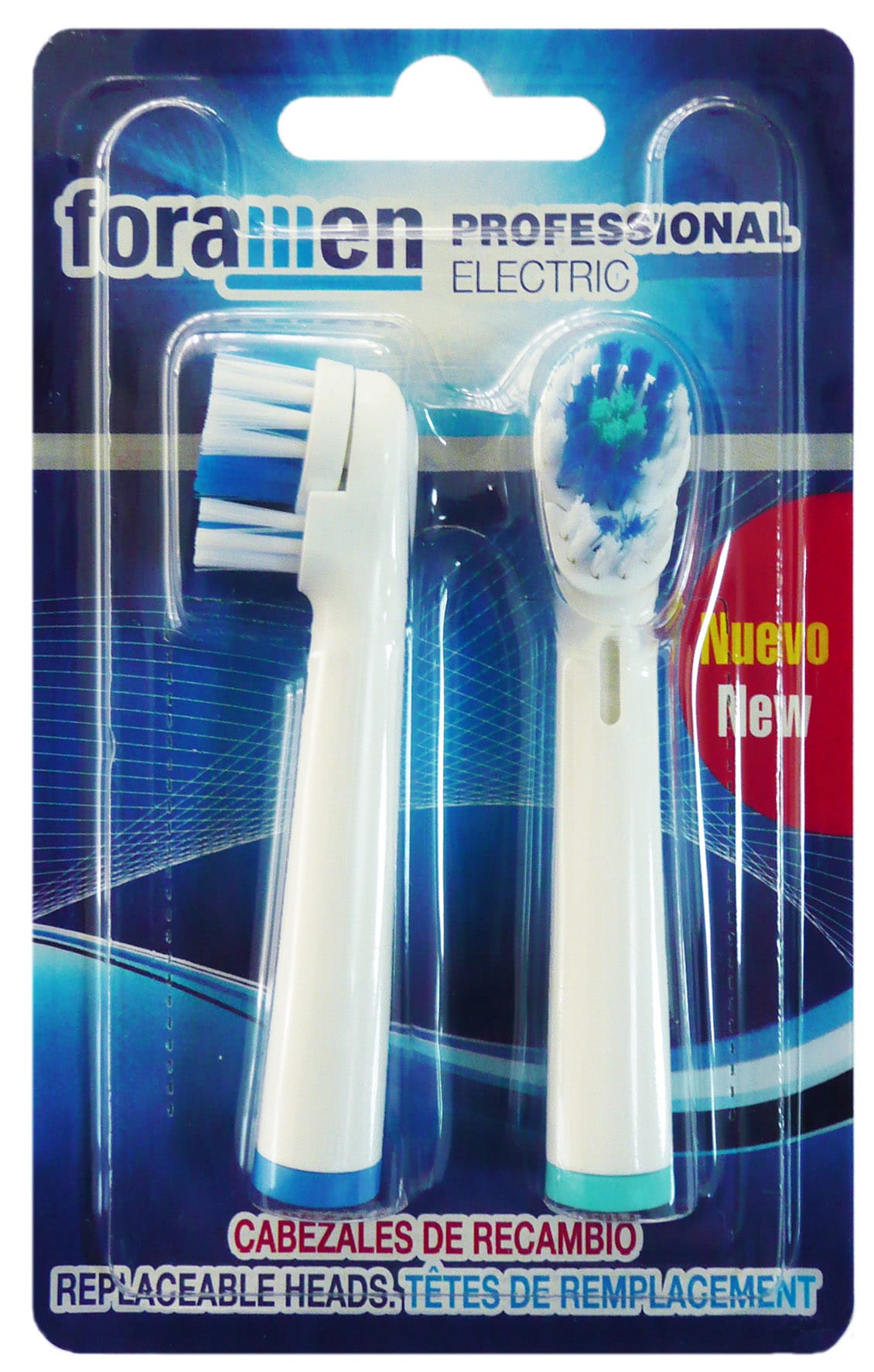 FORAMEN Professional Electric RS6 Ersatzköpfe (2er-Packung) – FORAMEN SL, Zahnbürsten
