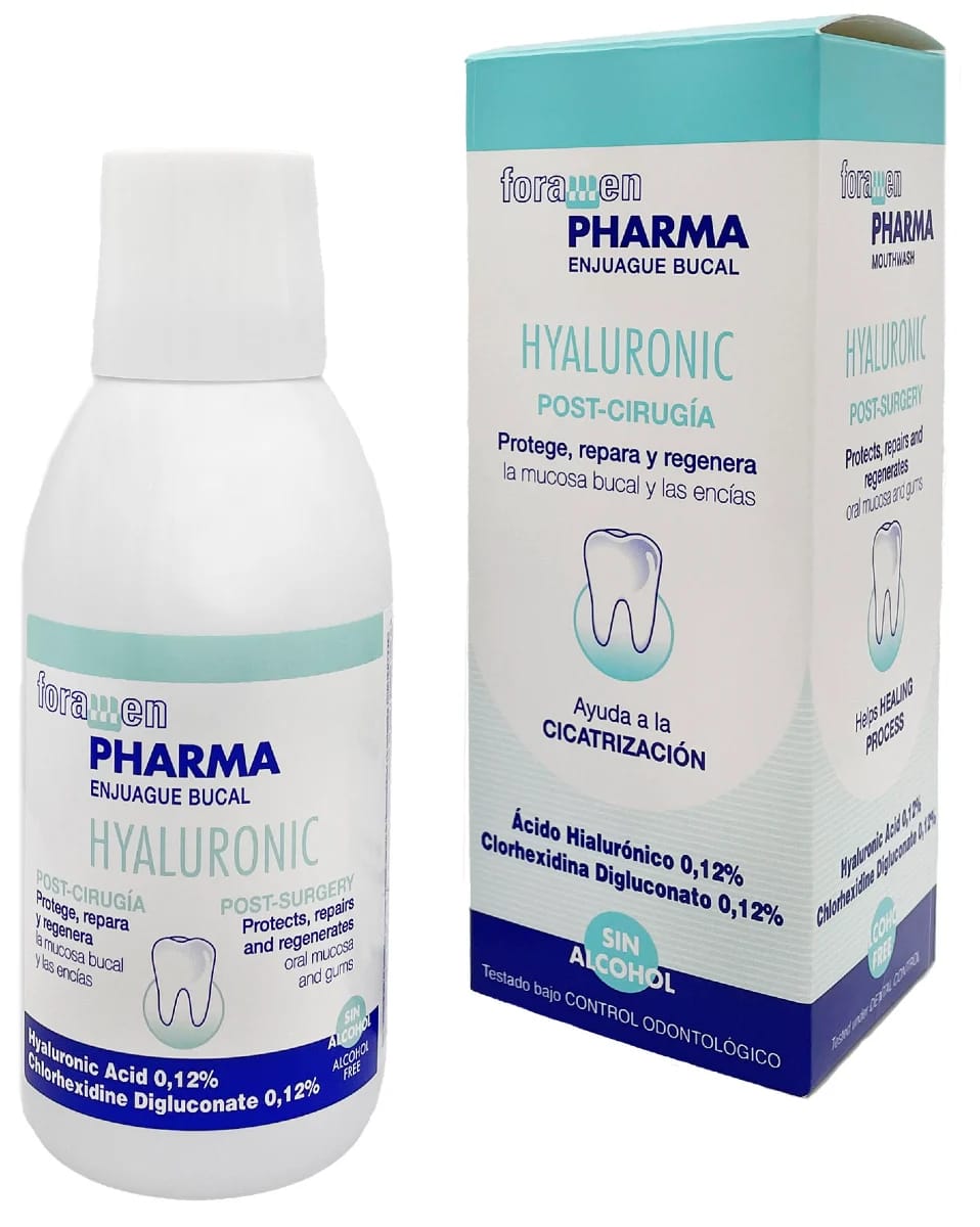 HYALURONIC - Foramen 250 ml – FORAMEN SL, Mouth Rinse Solutions